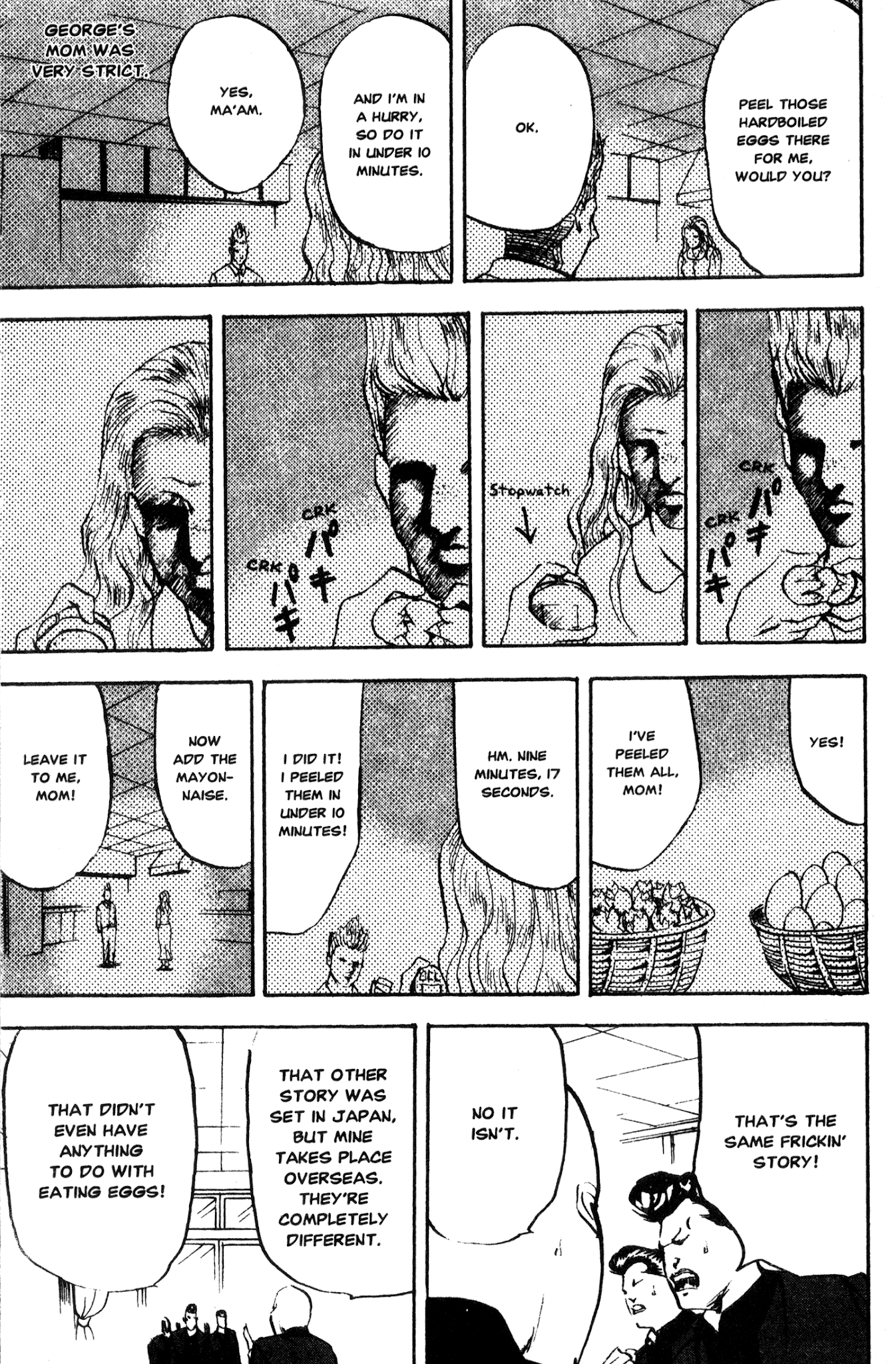 Sakigake!! Cromartie Koukou Chapter 234 page 9 - Chapter 234: I'm An Eggman