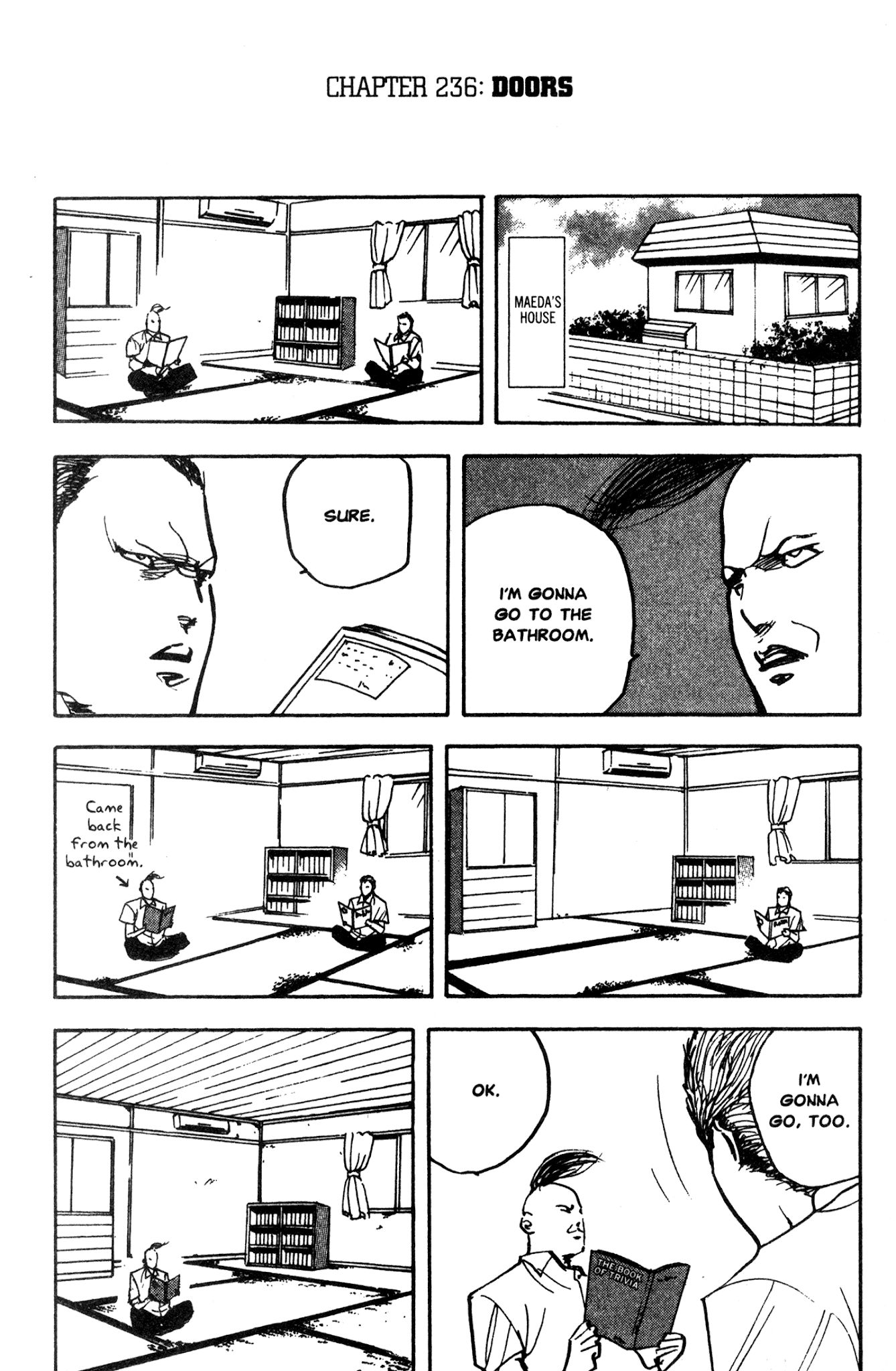 Sakigake!! Cromartie Koukou Chapter 236 page 1 - Chapter 236: Doors
