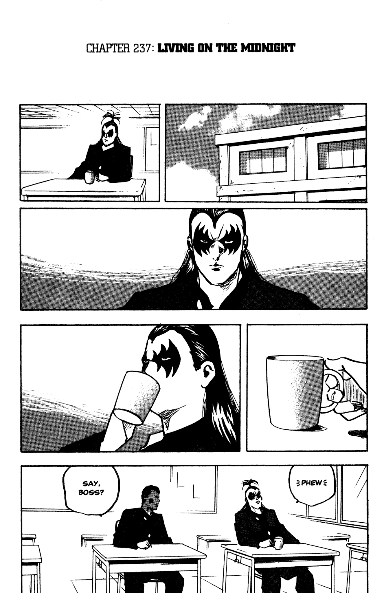 Sakigake!! Cromartie Koukou Chapter 237 page 1 - Chapter 237: Living On The Midnight