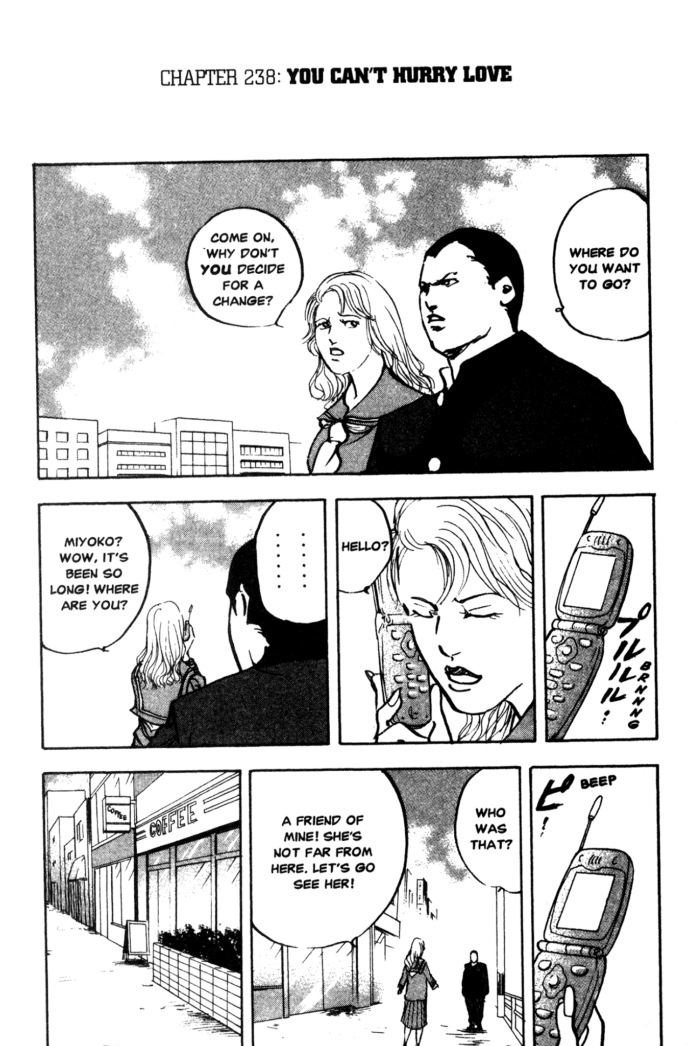 Sakigake!! Cromartie Koukou Chapter 238 page 1 - Chapter 238: You Can't Hurry Love