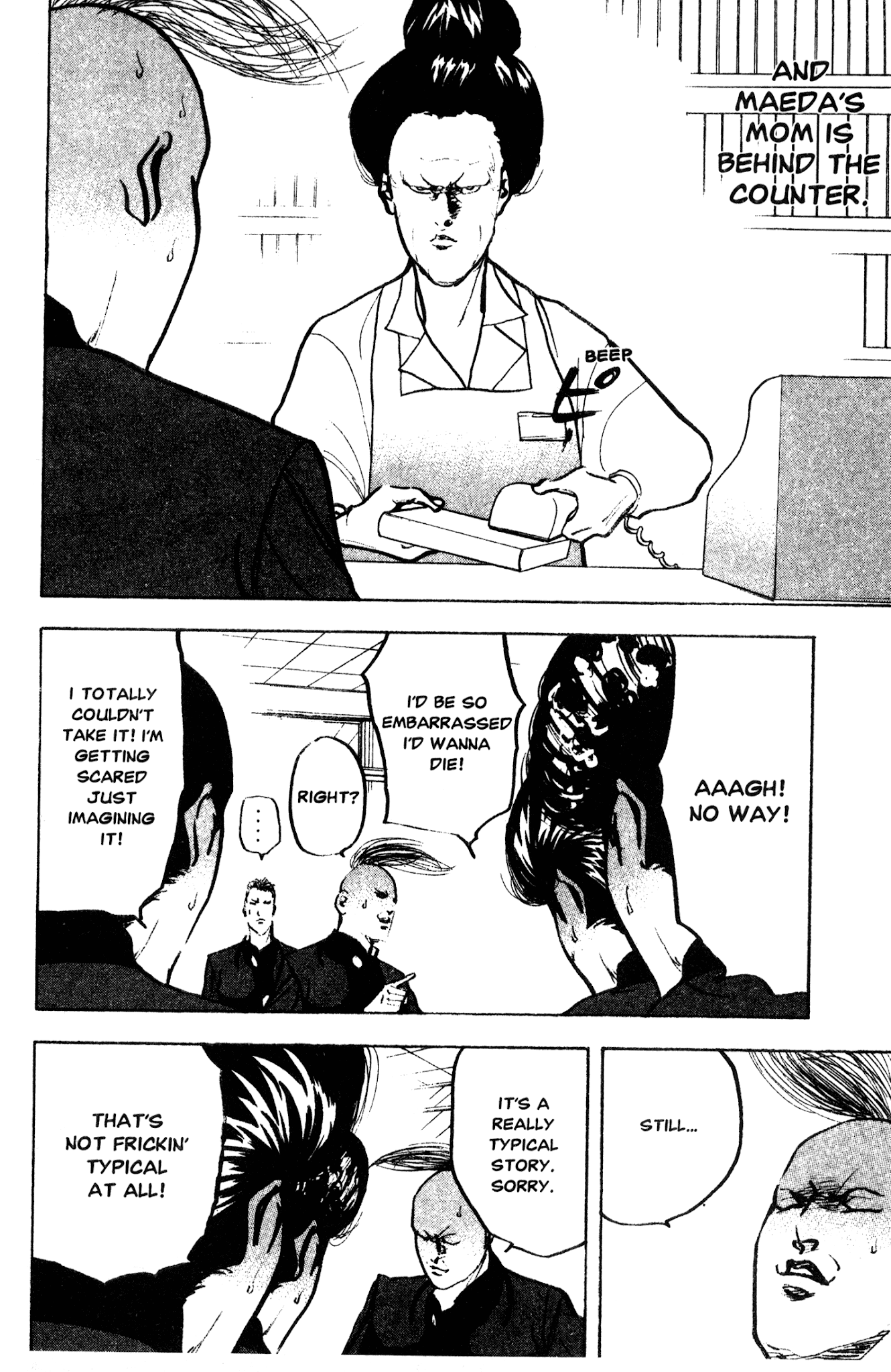 Sakigake!! Cromartie Koukou Chapter 239 page 14 - Chapter 239: Girls On Film