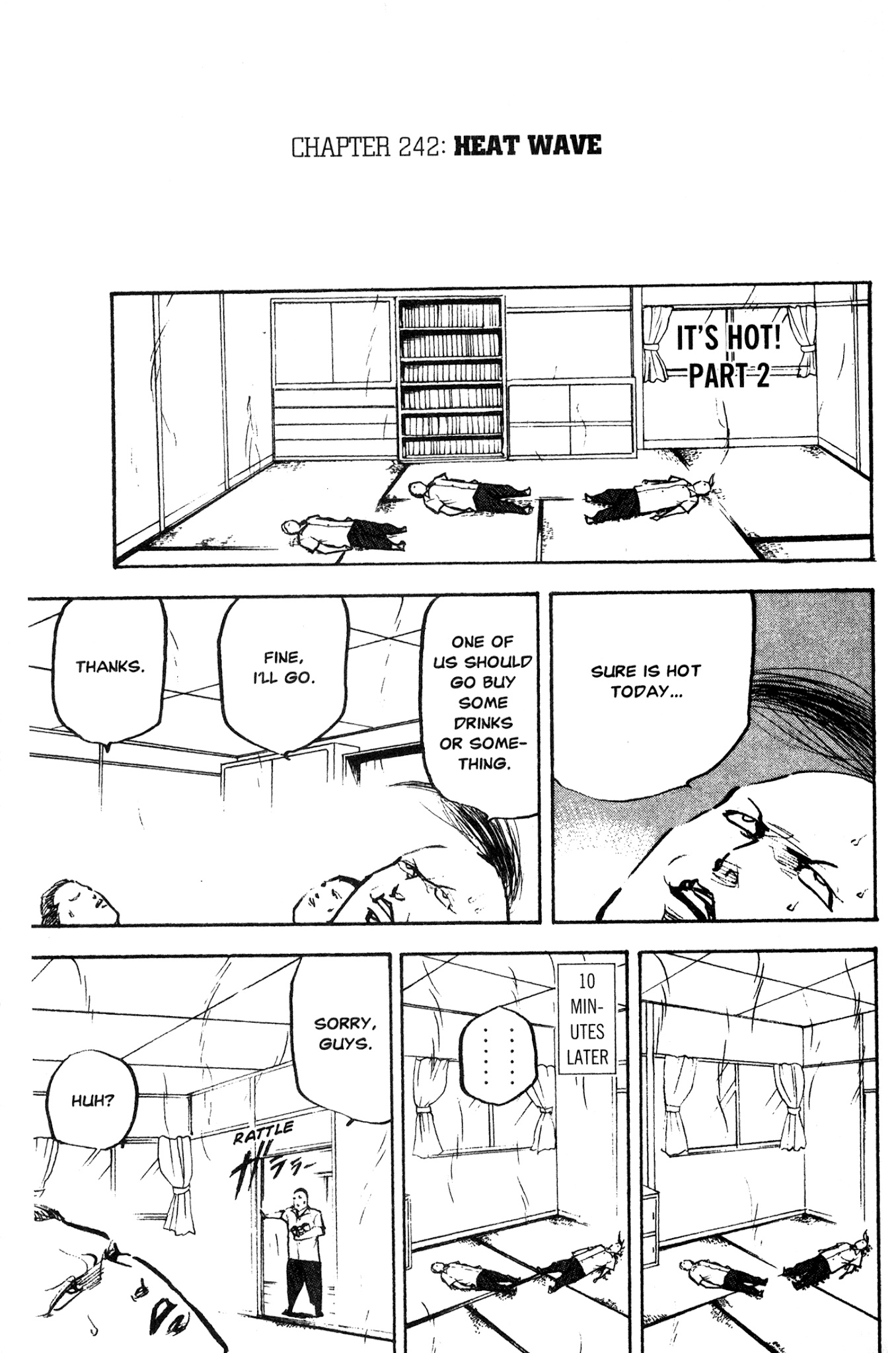 Sakigake!! Cromartie Koukou Chapter 242 page 1 - Chapter 242: Heat Wave