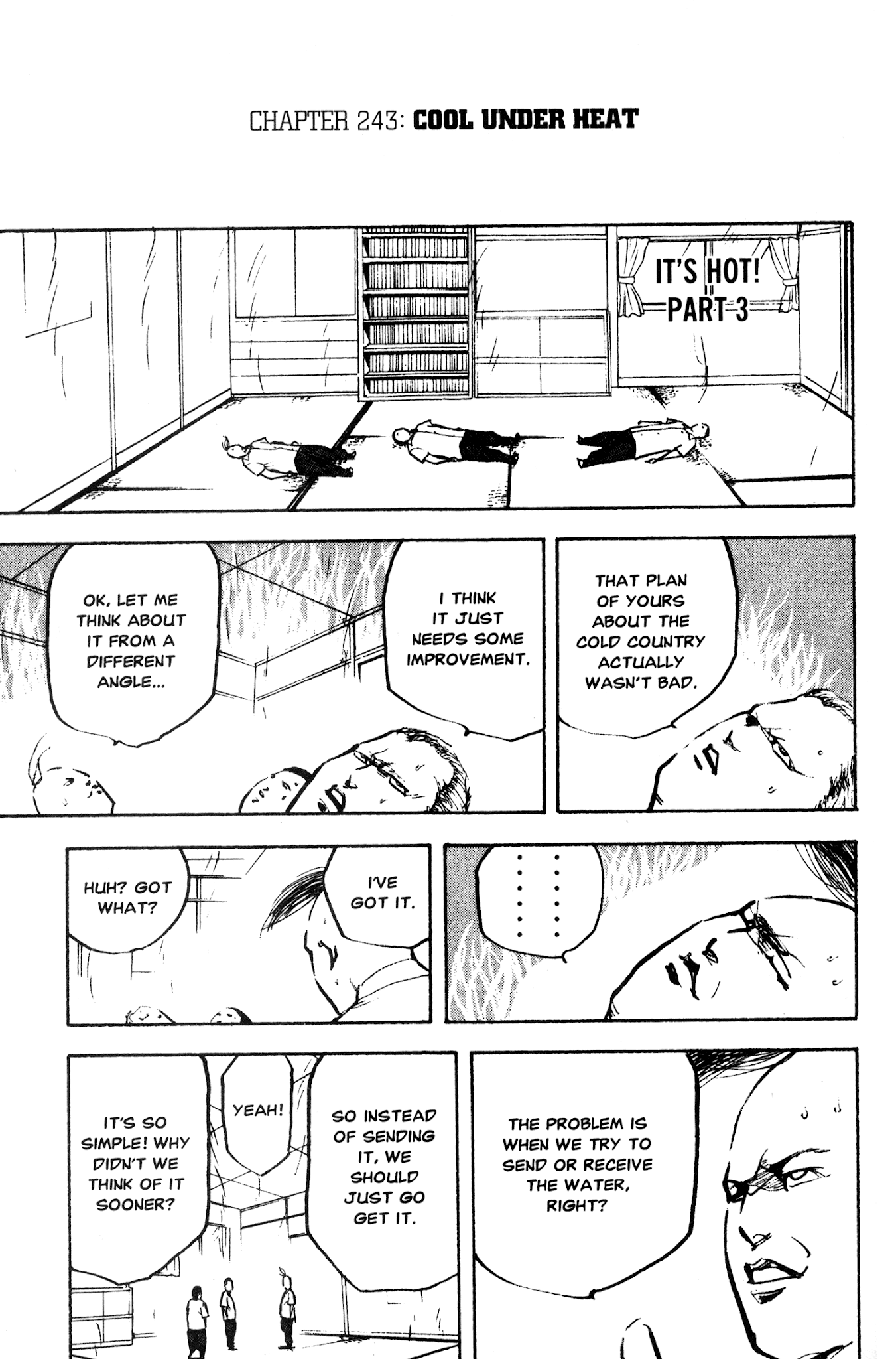 Sakigake!! Cromartie Koukou Chapter 243 page 1 - Chapter 243: Cool Under Heat