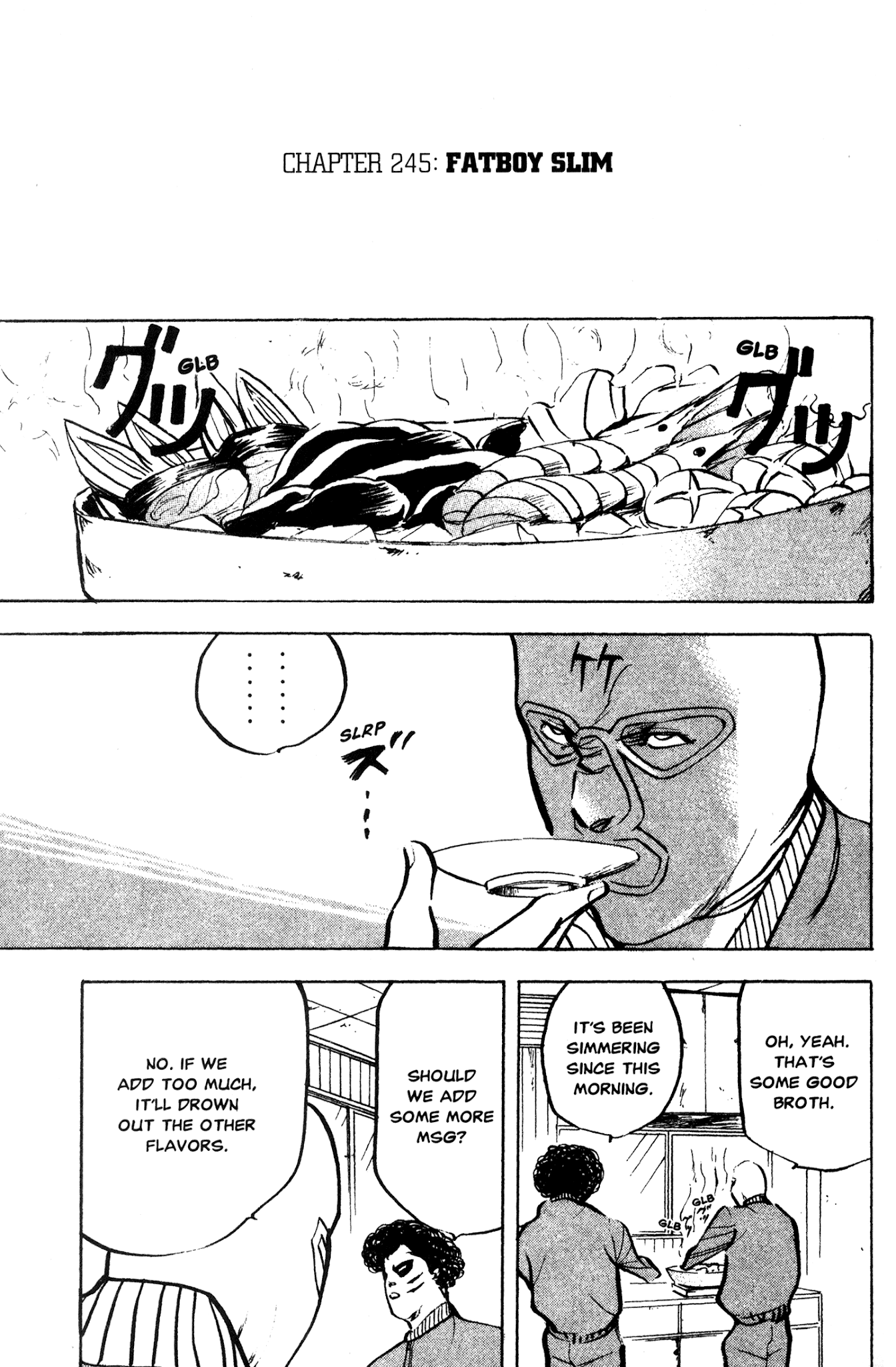 Sakigake!! Cromartie Koukou Chapter 245 page 1 - Chapter 245: Fatboy Slim