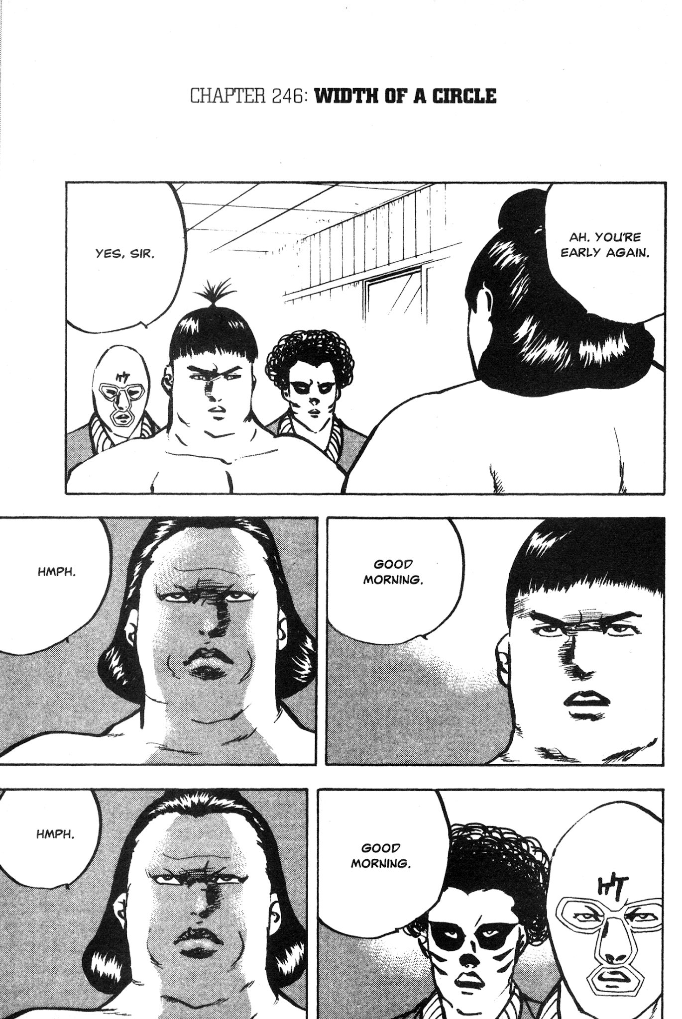 Sakigake!! Cromartie Koukou Chapter 246 page 1 - Chapter 246: Width of a Circle