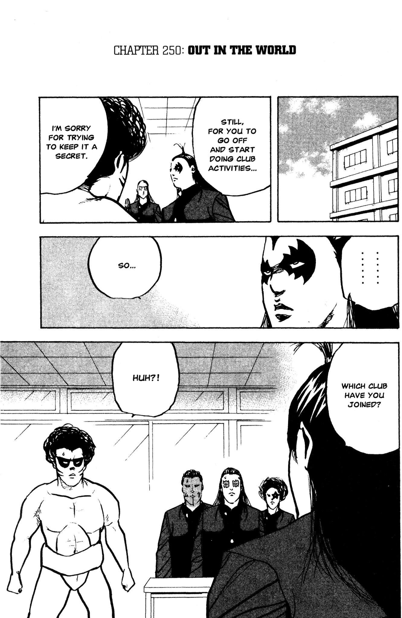 Sakigake!! Cromartie Koukou Chapter 250 page 1 - Chapter 250: Out In The World
