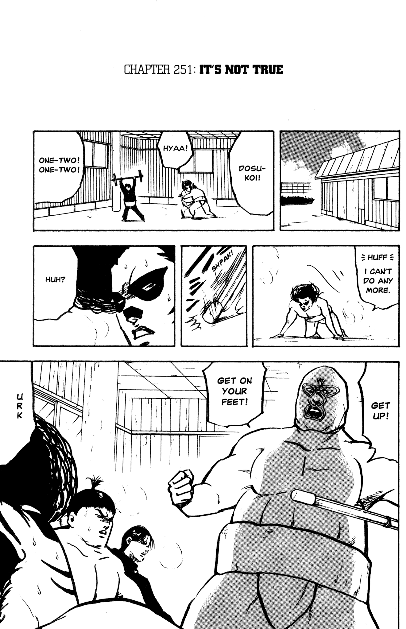 Sakigake!! Cromartie Koukou Chapter 251 page 1 - Chapter 251: It's Not True