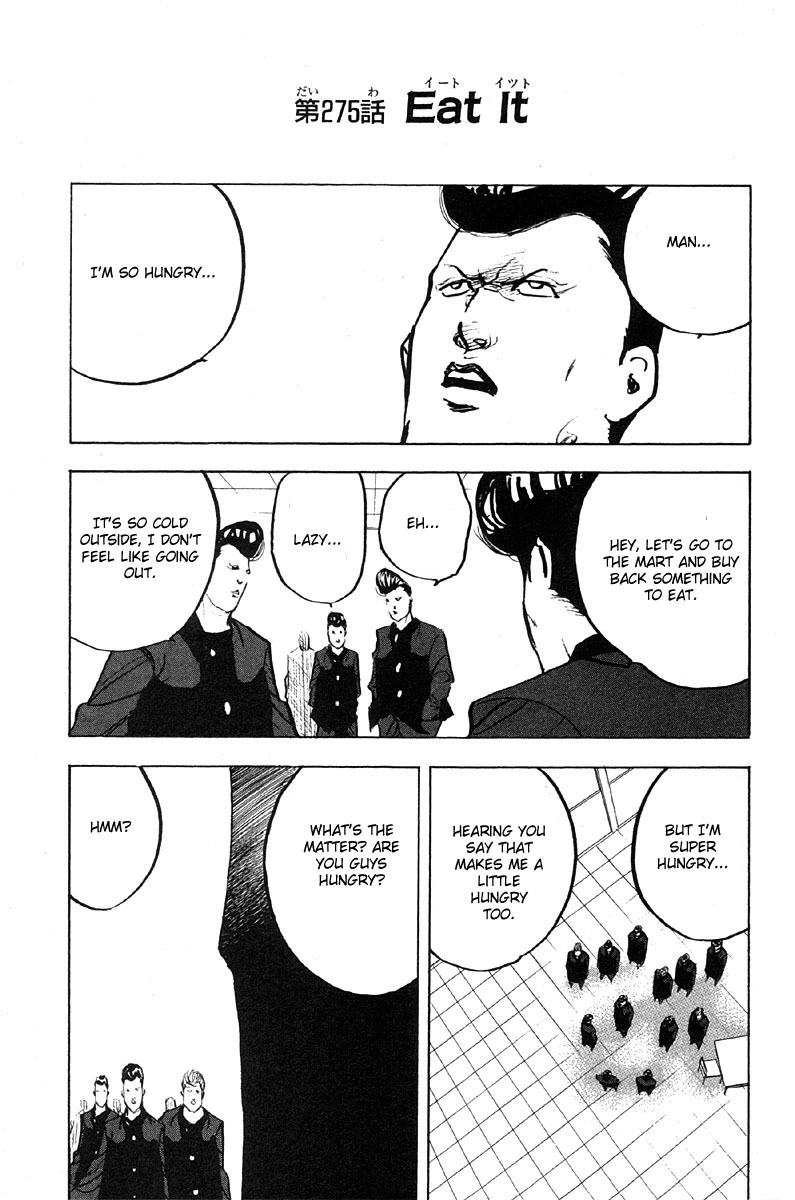 Sakigake!! Cromartie Koukou Chapter 278 page 1 - Chapter 278: Eat It