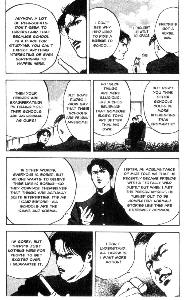 Sakigake!! Cromartie Koukou Chapter 28 page 4 - Chapter 28: The Idle Maeda