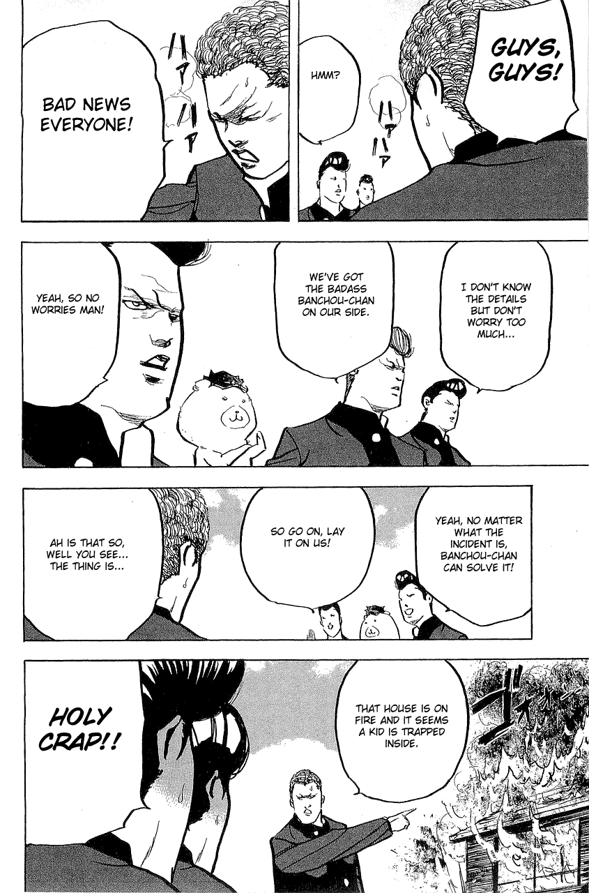 Sakigake!! Cromartie Koukou Chapter 300 page 4 - Chapter 300: House On Fire