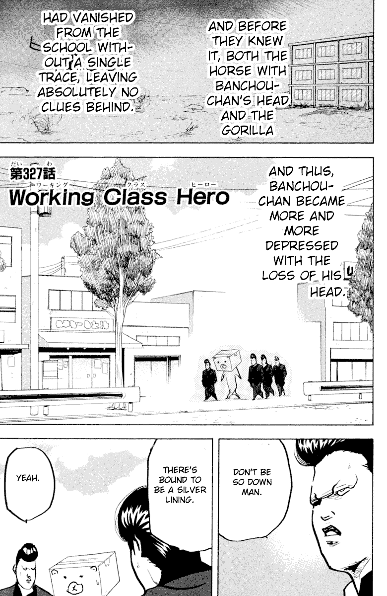 Sakigake!! Cromartie Koukou Chapter 330 page 1 - Chapter 330: Working Class Hero