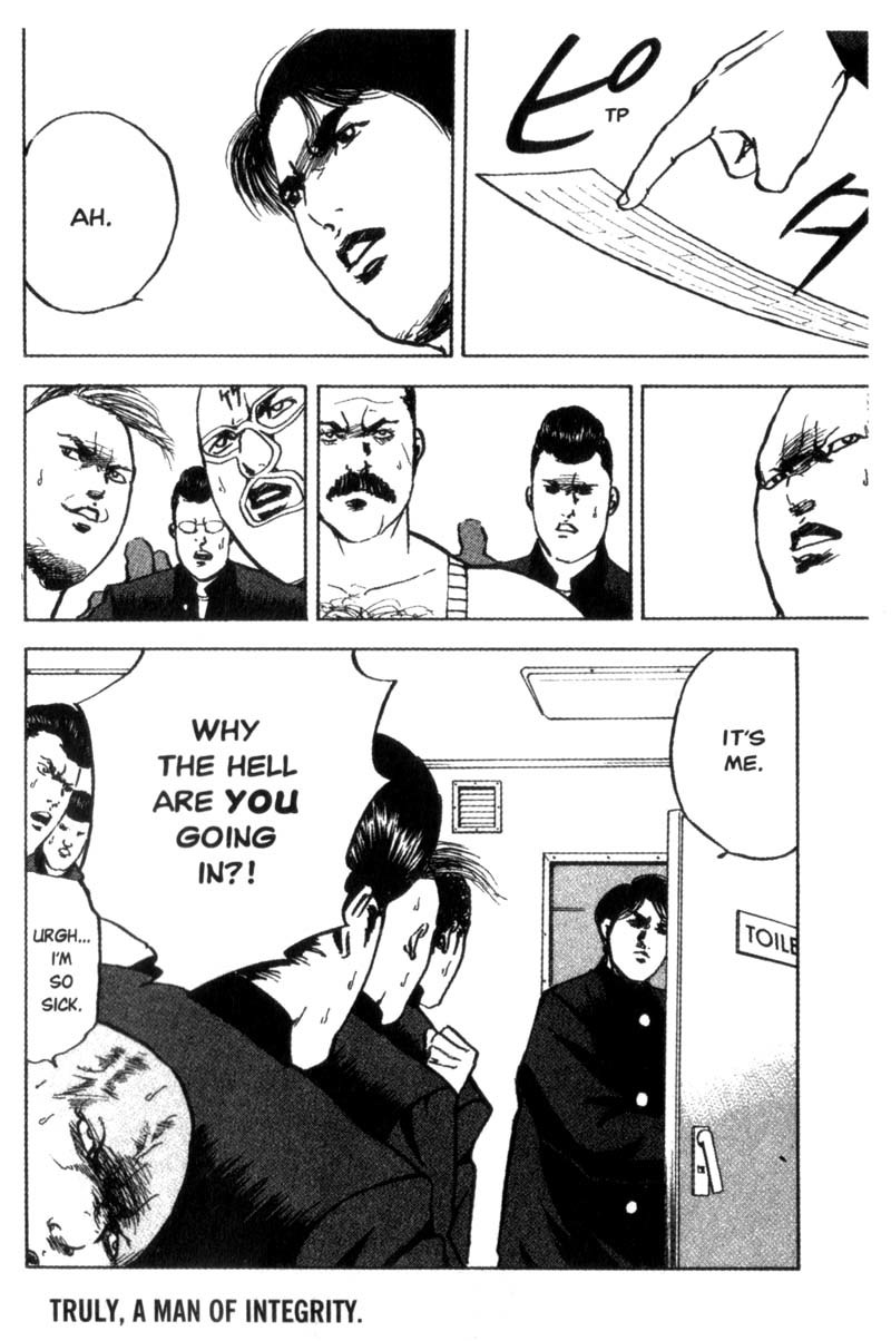 Sakigake!! Cromartie Koukou Chapter 74 page 9 - Chapter 74: Train in Vain
