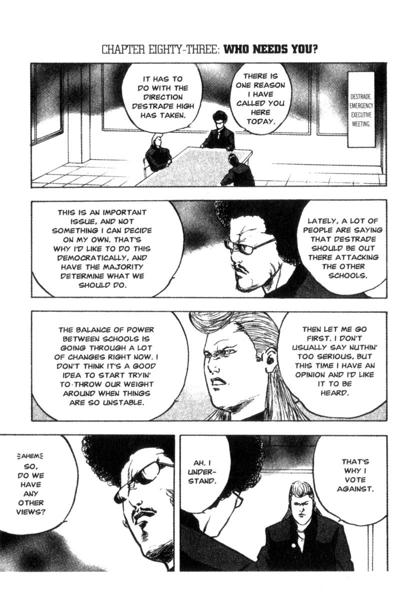Sakigake!! Cromartie Koukou Chapter 83 page 2 - Chapter 83: Who Needs You?