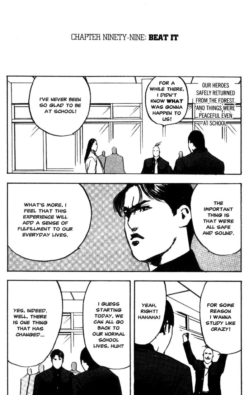 Sakigake!! Cromartie Koukou Chapter 99 page 2 - Chapter 99: Beat It
