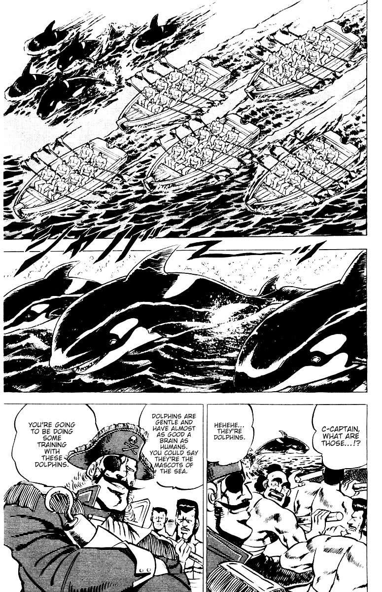 Sakigake!! Otokojuku Chapter 14 page 12 - Chapter 14: Ocean Island Tour 2: Captain Ahab