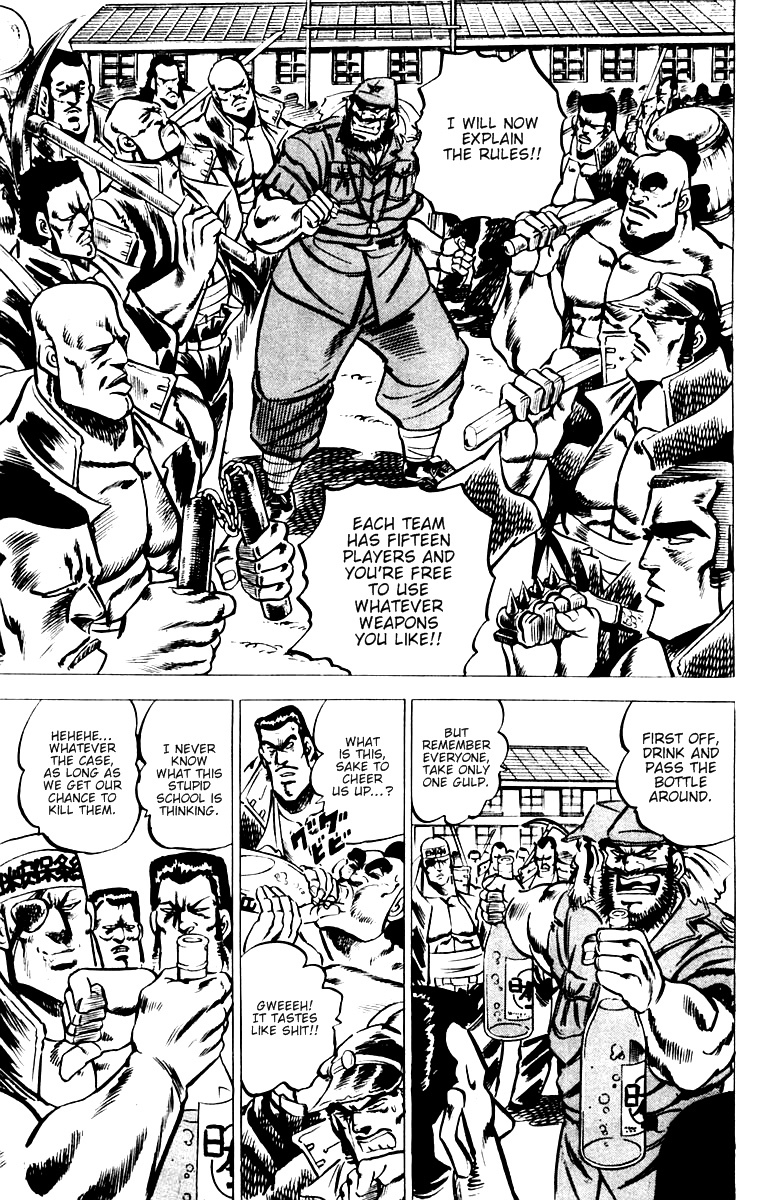 Sakigake!! Otokojuku Chapter 24 page 14 - Chapter 24: Life or Death! Rugby