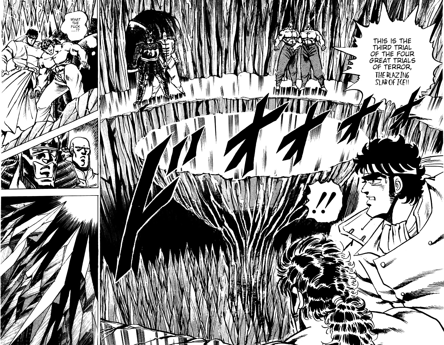 Sakigake!! Otokojuku Chapter 34 page 13 - Chapter 34: The Third Trial: The Blazing Slab of Ice