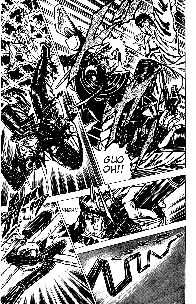 Sakigake!! Otokojuku Chapter 41 page 16 - Chapter 41: Heavenly Swastika Bull Hold