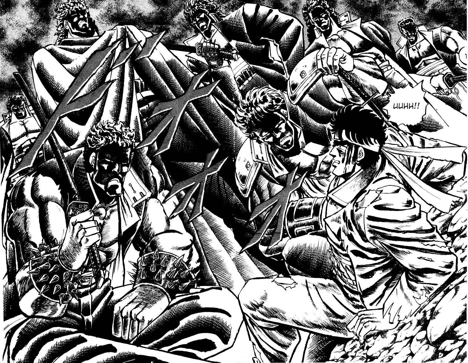 Sakigake!! Otokojuku Chapter 43 page 12 - Chapter 43: The Third-Years, Lords of Hell