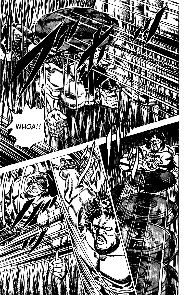 Sakigake!! Otokojuku Chapter 45 page 12 - Chapter 45: Dokugantetsu of the Chamber of Ten Thousand Needles