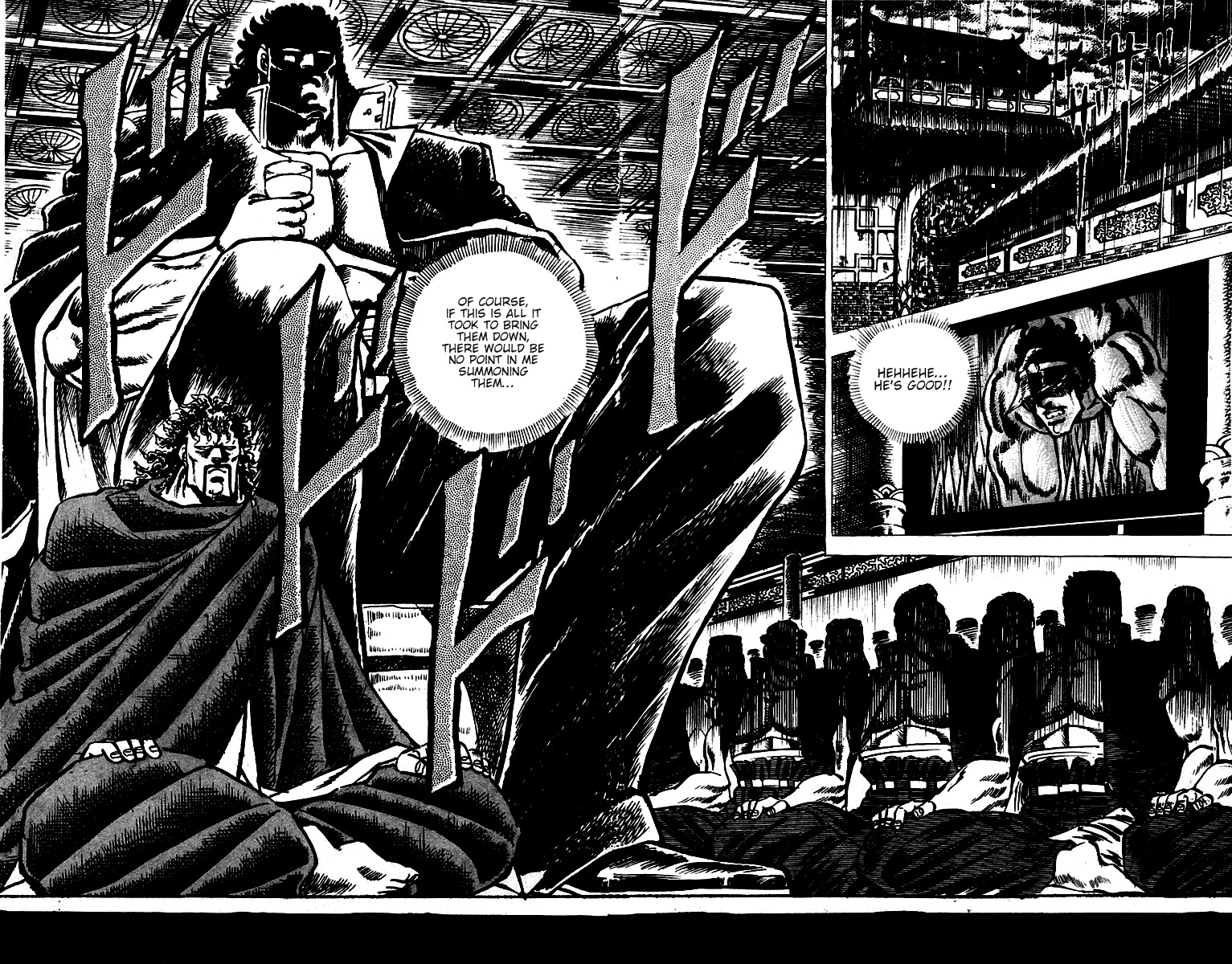 Sakigake!! Otokojuku Chapter 45 page 8 - Chapter 45: Dokugantetsu of the Chamber of Ten Thousand Needles