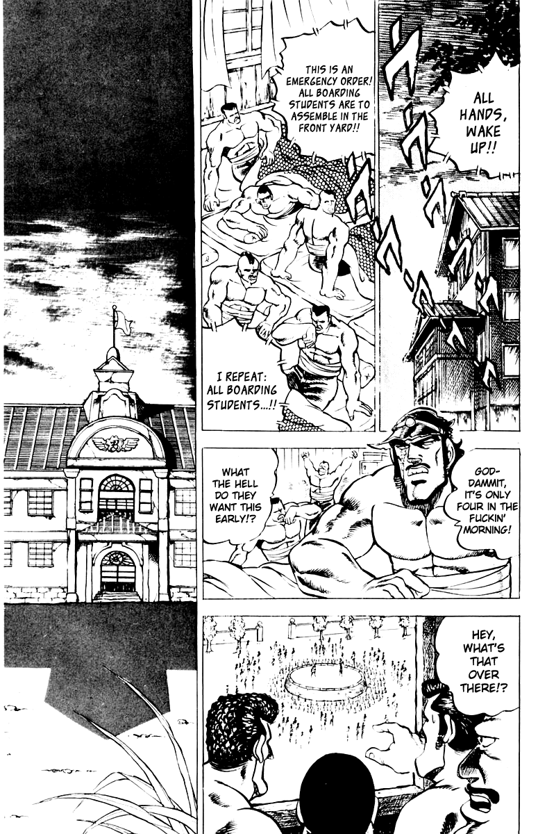 Sakigake!! Otokojuku Chapter 6 page 13 - Chapter 6: Battle of the Bamboo Thicket