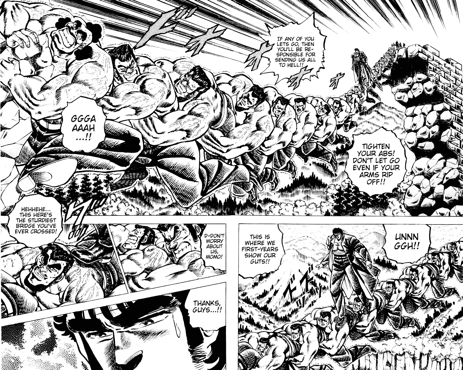 Sakigake!! Otokojuku Chapter 63 page 4 - Chapter 63: Cross Our Friendship!