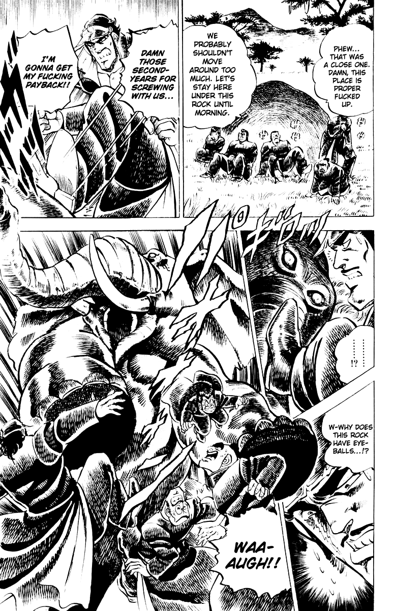 Sakigake!! Otokojuku Chapter 7 page 9 - Chapter 7: Monster Survival