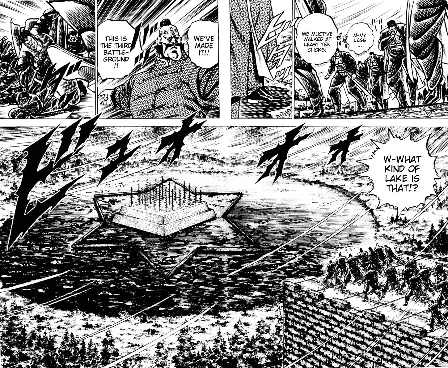 Sakigake!! Otokojuku Chapter 72 page 13 - Chapter 72: The Isle of Death: The Burning Six-Pointed Star