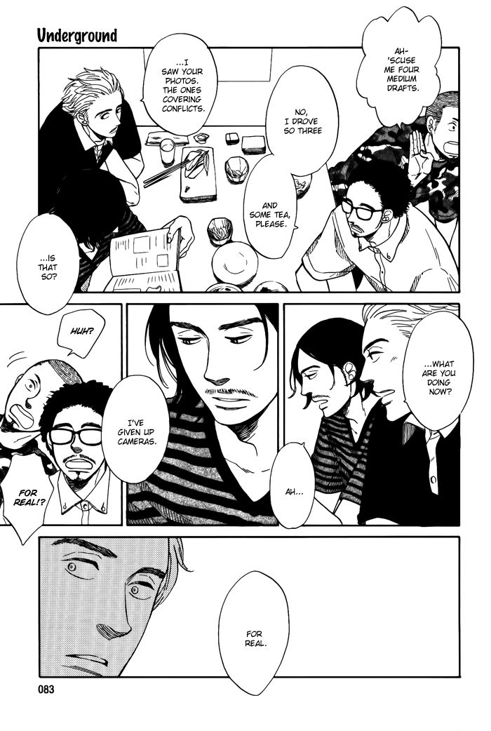 Sakitcho Dakedemo Chapter 4 page 14 - Chapter 4: Underground