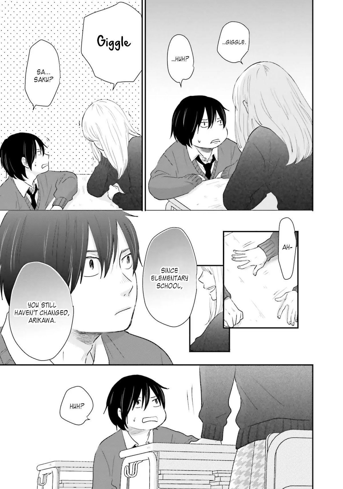 Saku-chan to Nozomi-kun Chapter 4 page 23 - Chapter 4