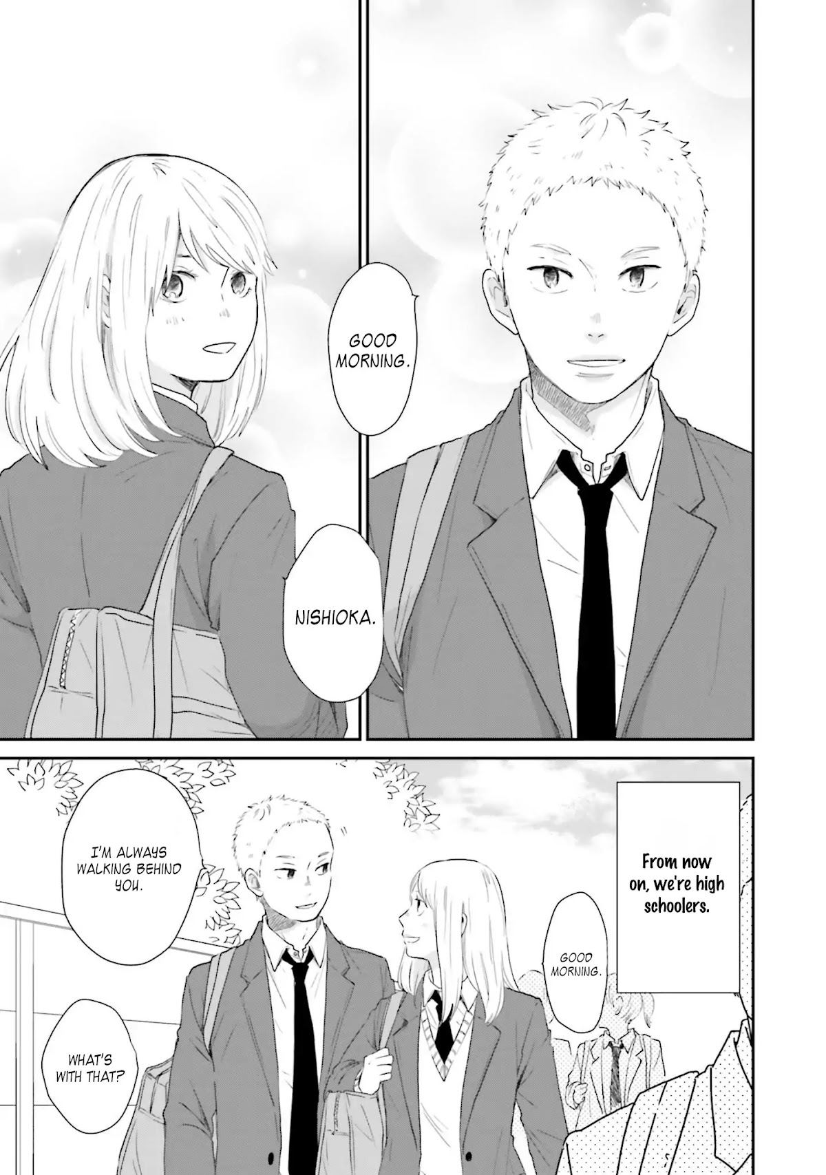 Saku-chan to Nozomi-kun Chapter 4 page 9 - Chapter 4