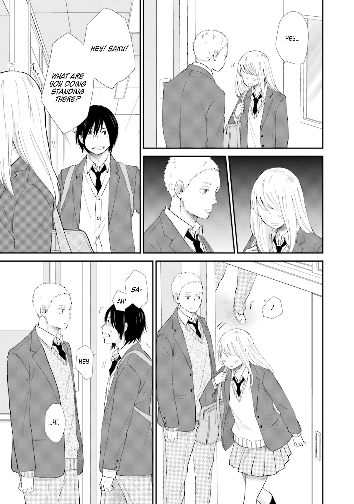 Saku-chan to Nozomi-kun Chapter 7 page 4 - Chapter 7