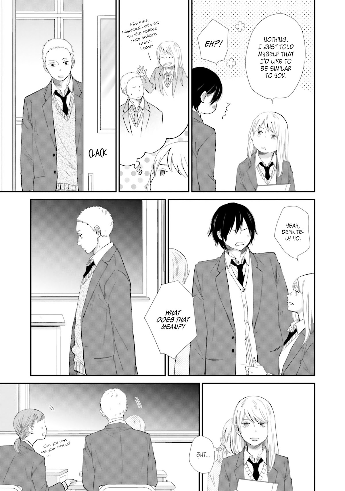 Saku-chan to Nozomi-kun Chapter 7 page 8 - Chapter 7