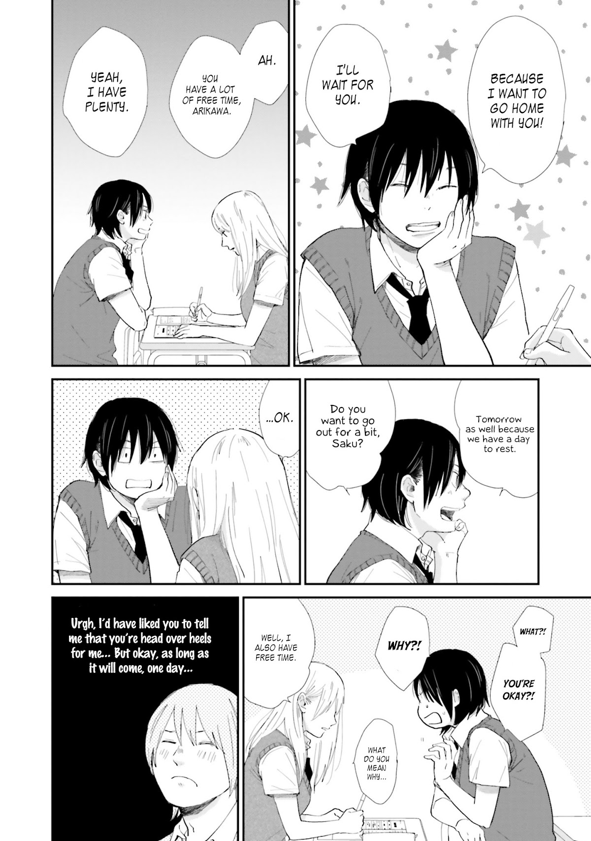 Saku-chan to Nozomi-kun Chapter 8 page 18 - Chapter 8