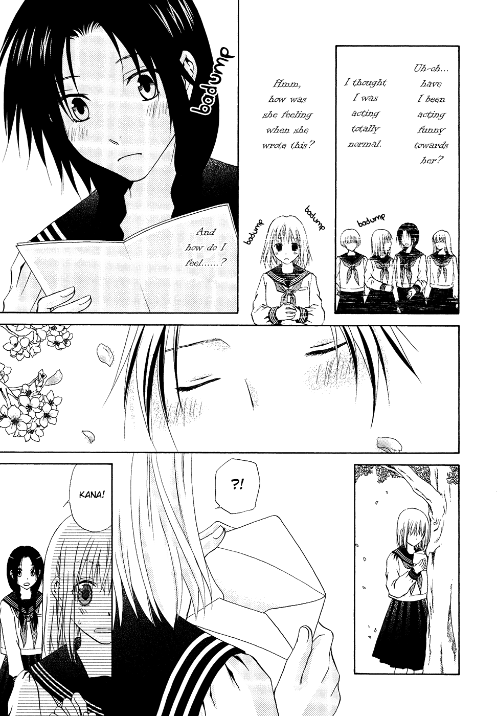 Sakura Buntsuu Chapter 7.2 page 11 - Chapter 7 v2 : The Cherry Tree Correspondence: Another Story