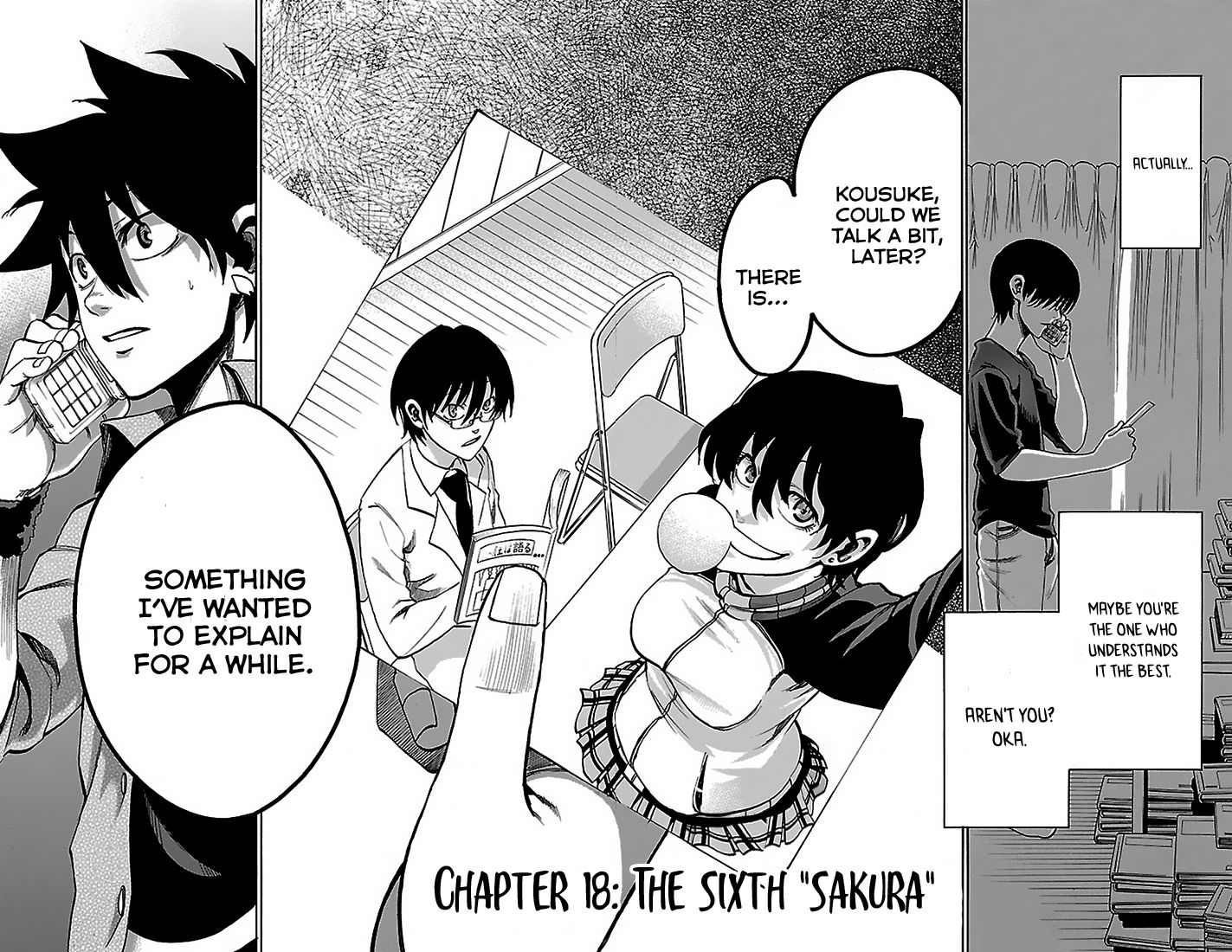 Sakura Discord Chapter 18 page 4 - Chapter 18 : The sixth "Sakura"