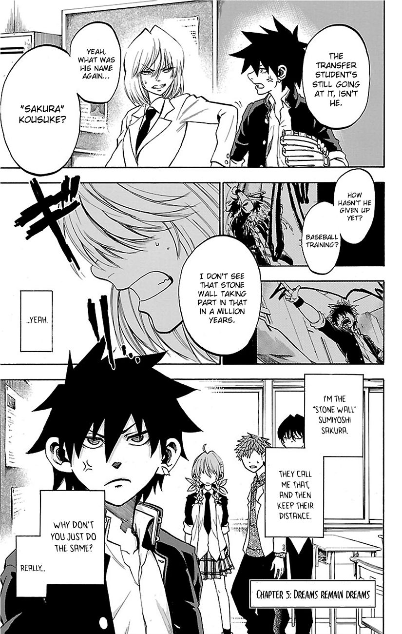 Sakura Discord Chapter 5 page 1 - Chapter 5 : Dreams remain dreams