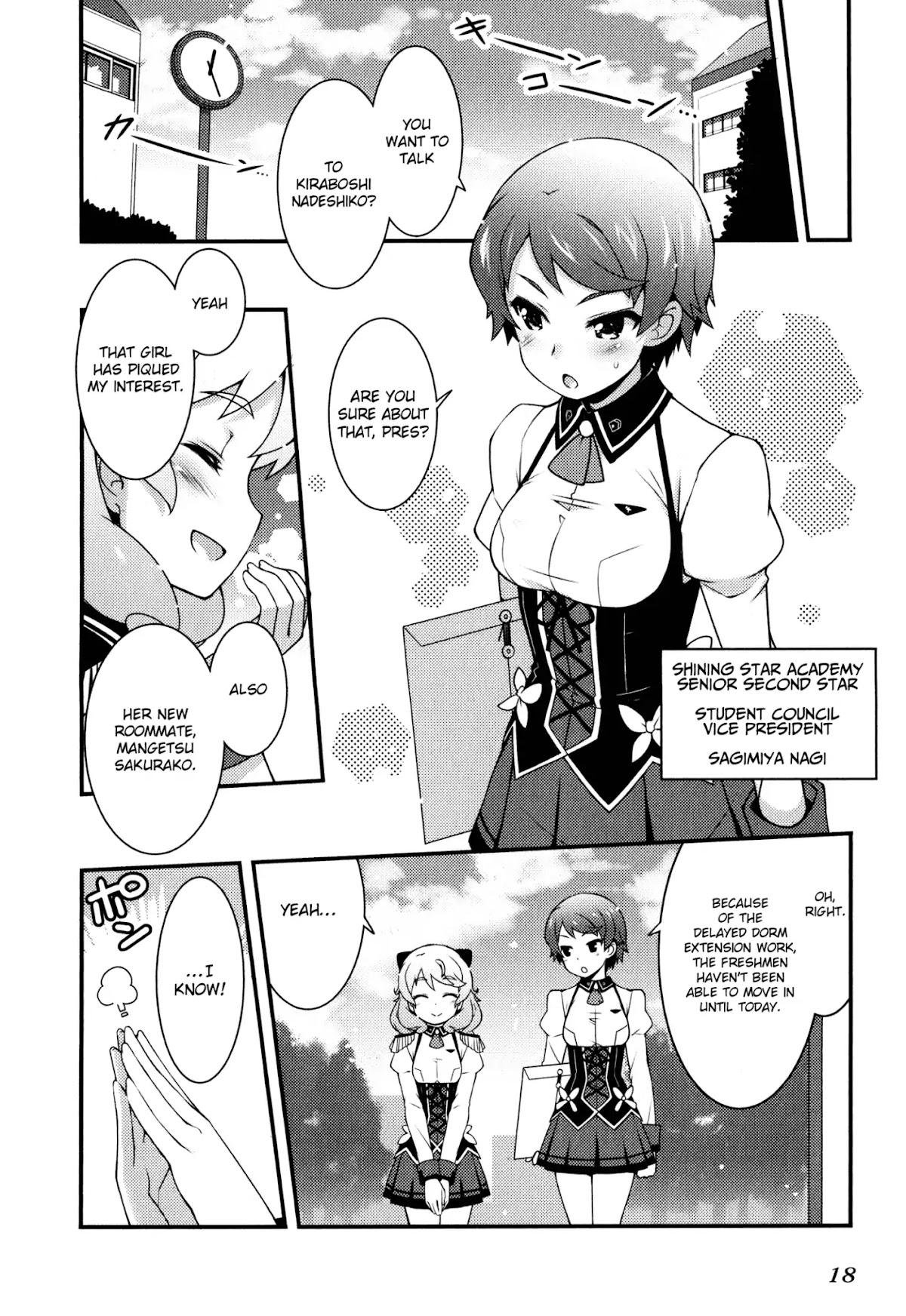 Sakura Nadeshiko Chapter 1 page 16 - Chapter 1: Kiraboshi the Radiant!