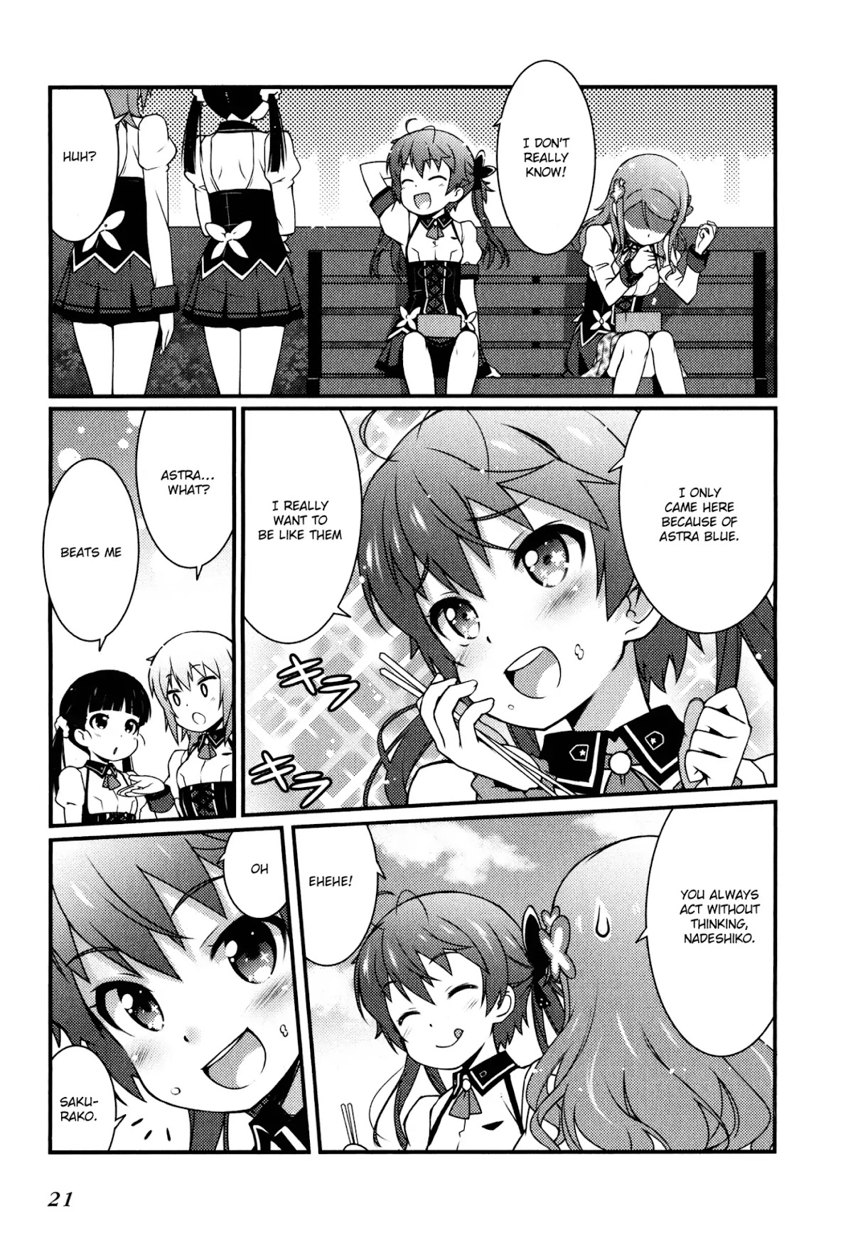 Sakura Nadeshiko Chapter 1 page 19 - Chapter 1: Kiraboshi the Radiant!
