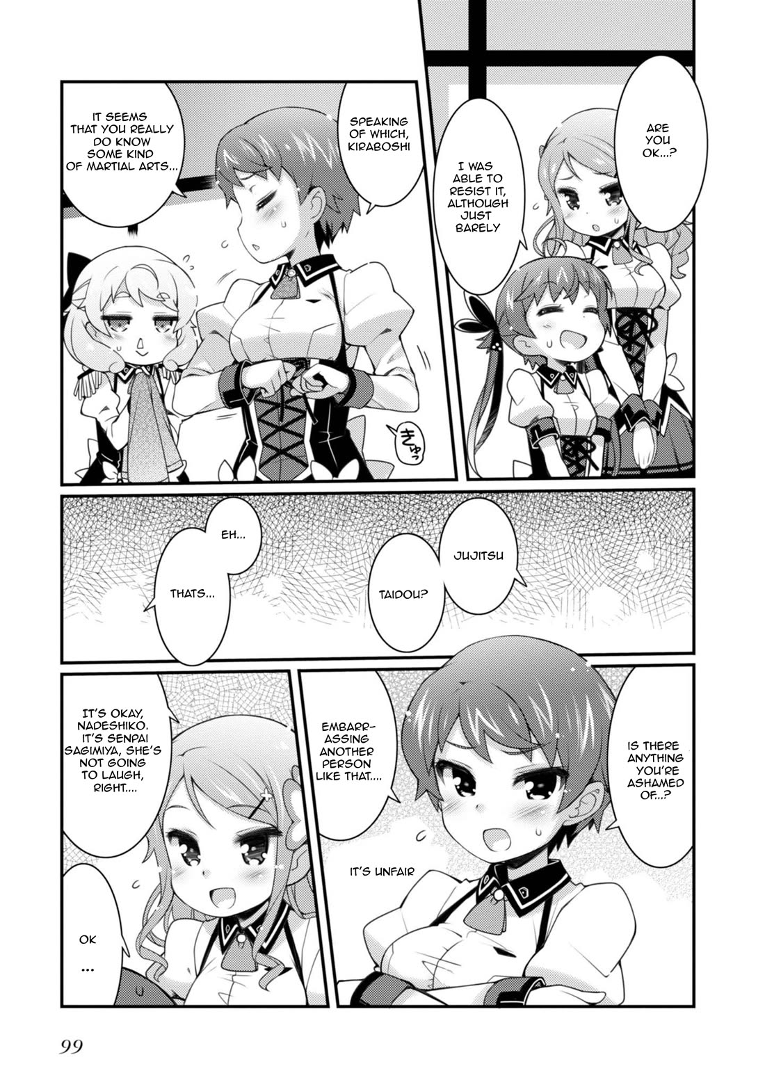 Sakura Nadeshiko Chapter 11 page 17 - Chapter 11: Those Who Train In Martial Arts