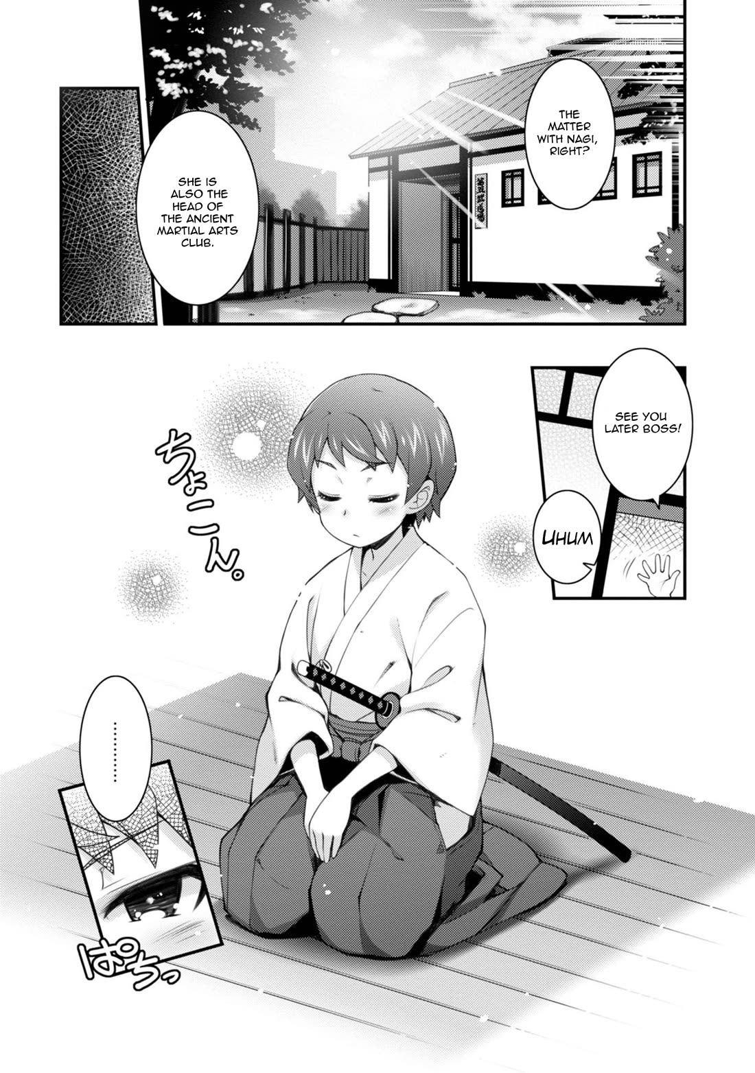 Sakura Nadeshiko Chapter 11 page 9 - Chapter 11: Those Who Train In Martial Arts