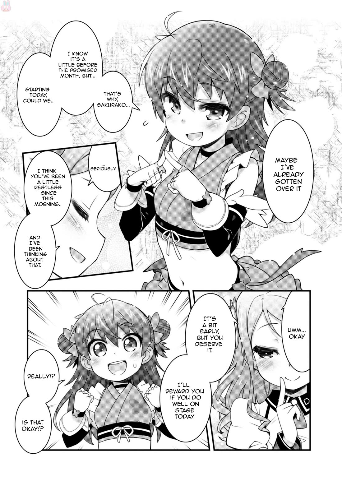 Sakura Nadeshiko Chapter 12 page 17 - Chapter 12: Let's Go On Stage!