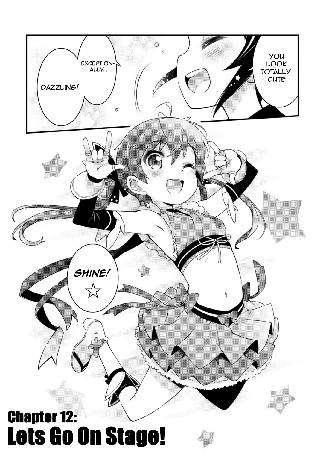 Sakura Nadeshiko Chapter 12 page 3 - Chapter 12: Let's Go On Stage!