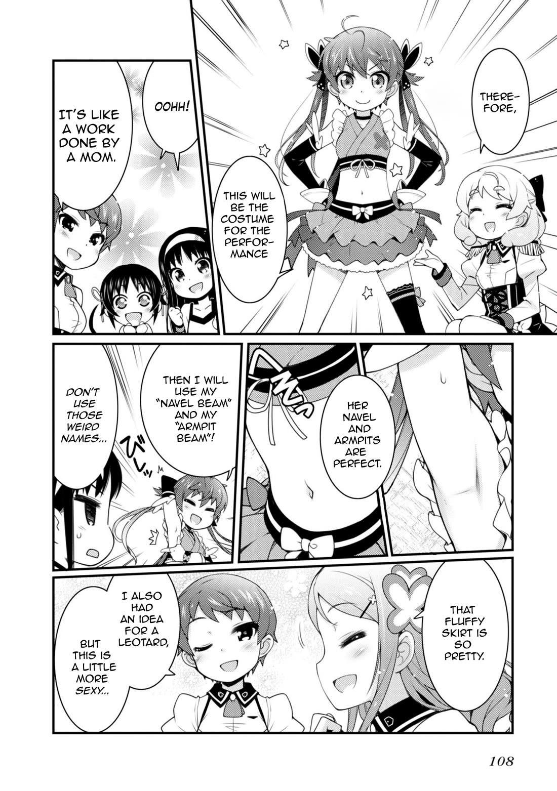 Sakura Nadeshiko Chapter 12 page 4 - Chapter 12: Let's Go On Stage!