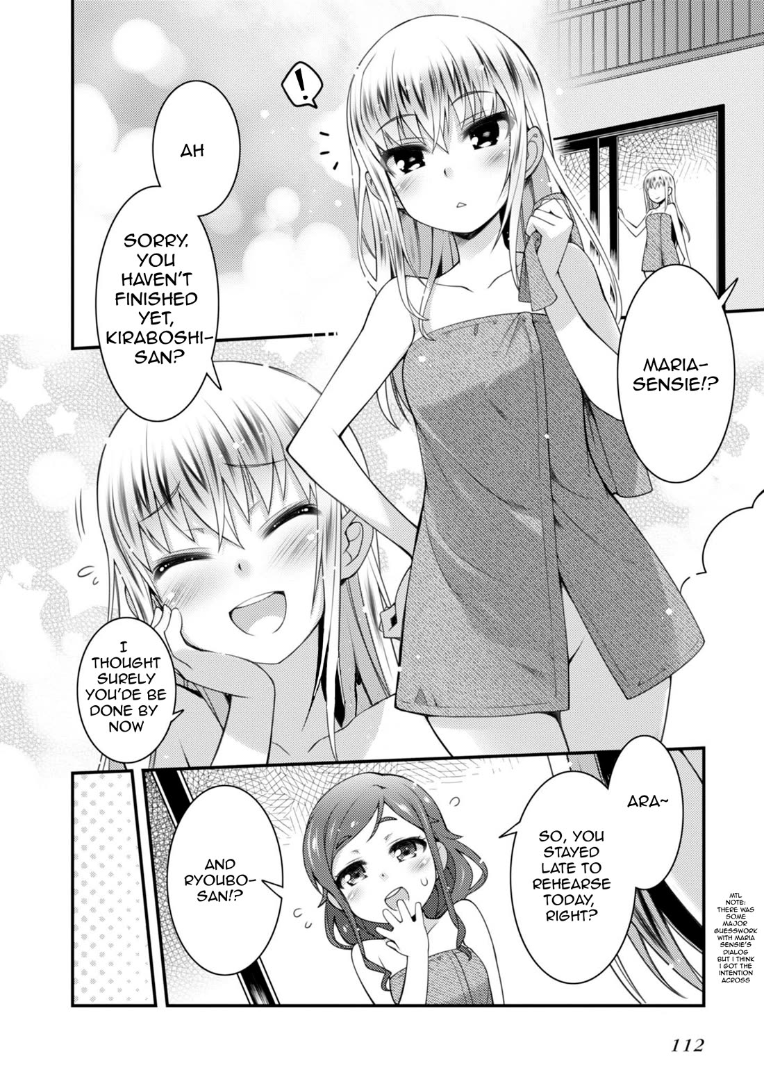 Sakura Nadeshiko Chapter 12 page 8 - Chapter 12: Let's Go On Stage!