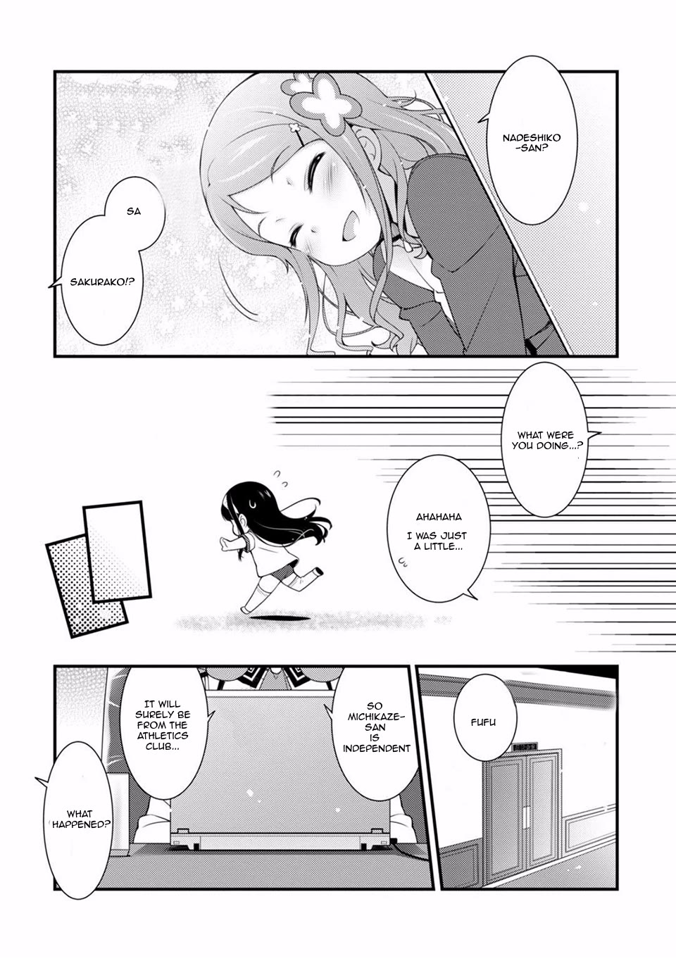 Sakura Nadeshiko Chapter 4 page 15 - Chapter 4: The Bird that Announces Spring