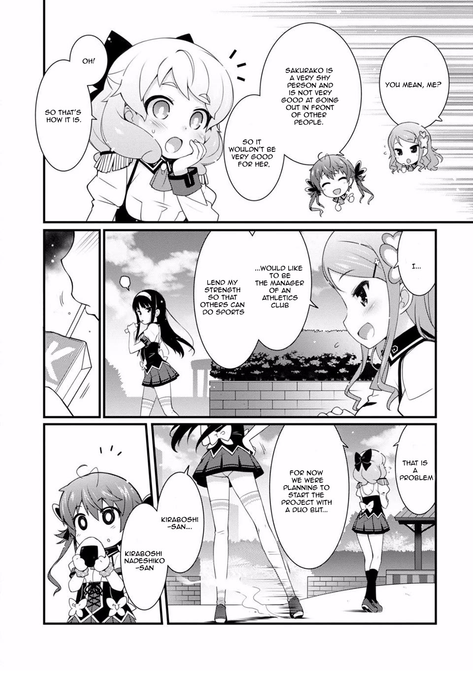 Sakura Nadeshiko Chapter 4 page 8 - Chapter 4: The Bird that Announces Spring