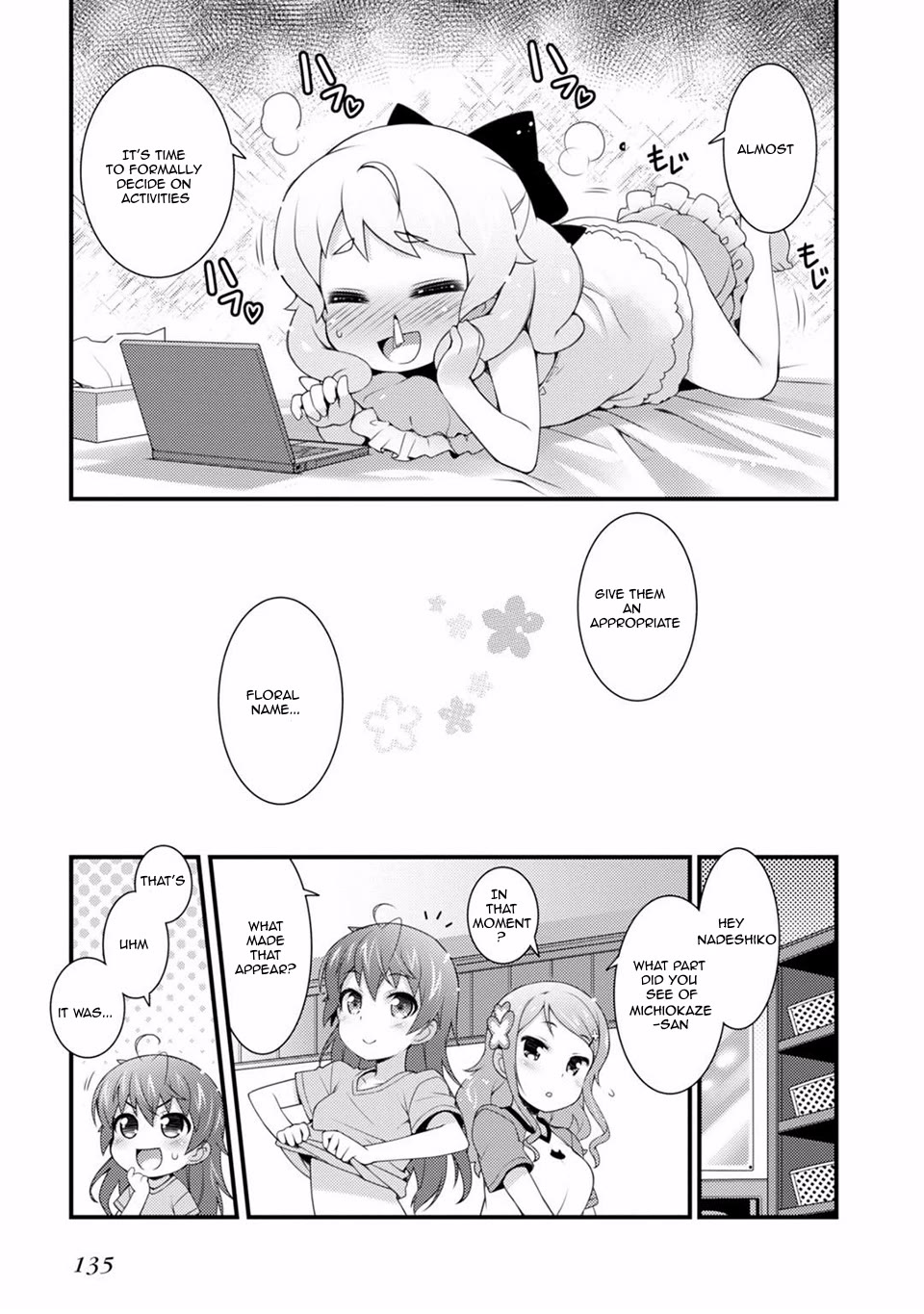 Sakura Nadeshiko Chapter 5 page 19 - Chapter 5: The Bird that Announces Spring Part 2