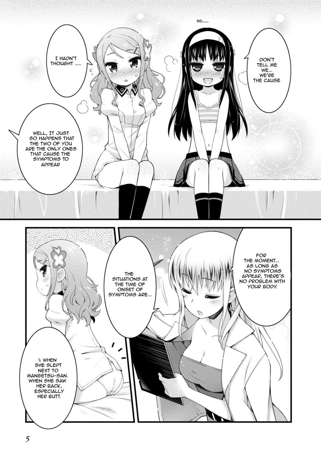 Sakura Nadeshiko Chapter 7 page 7 - Chapter 7: The Secret Physical Examination